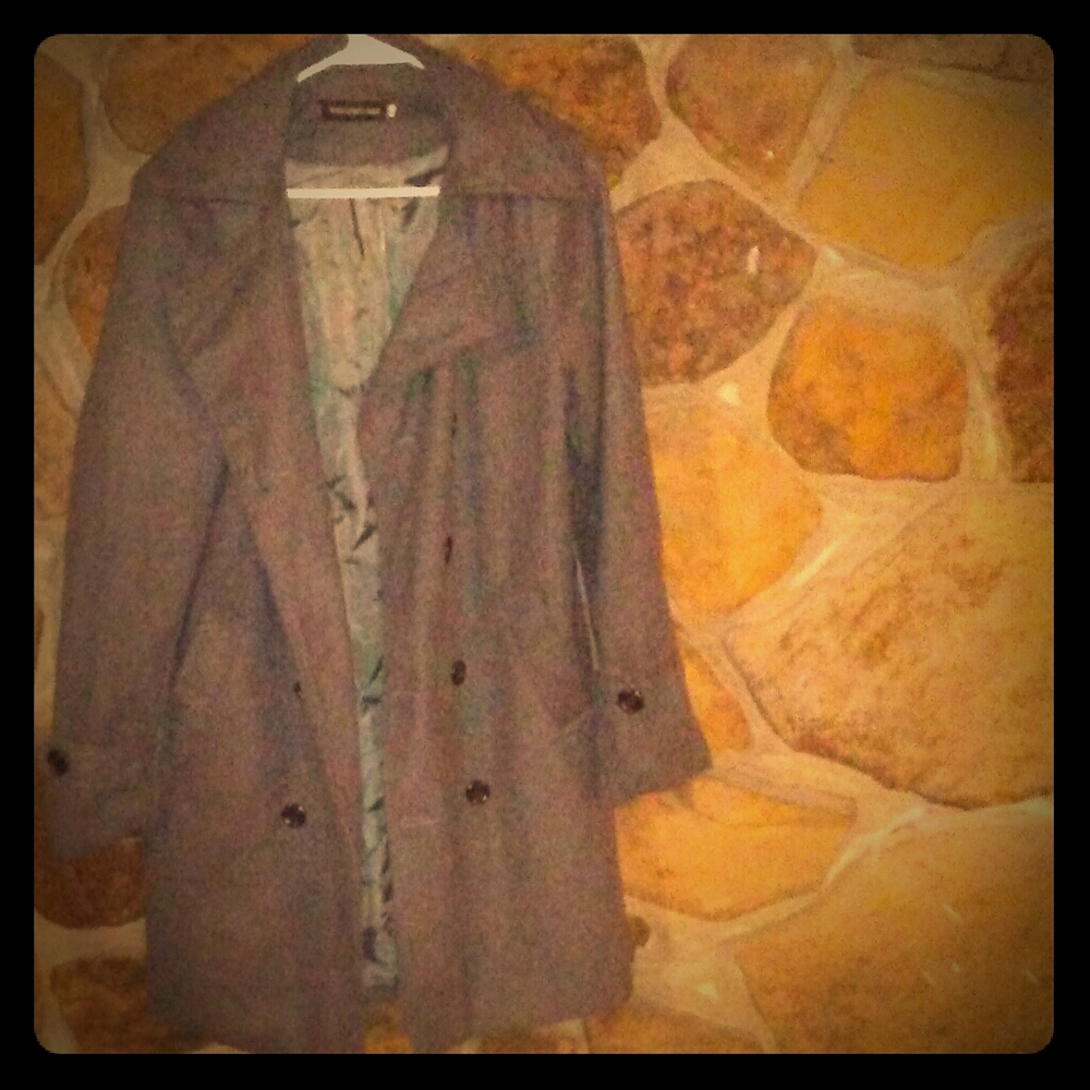 West Street gray Peacoat